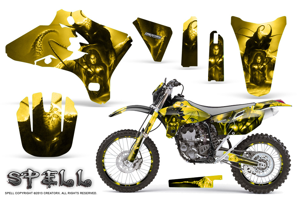 Yamaha YZ250 YZ450 03-05 WR250 WR450 05-06 Spell Yellow NP Rims